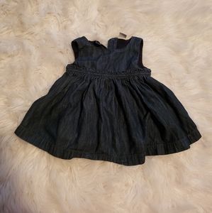 Gap Baby Girl Denim Dress size 3-6mths